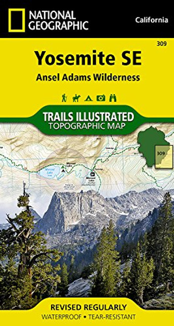 Yosemite SE: Ansel Adams Wilderness (National Geographic Trails Illustrated Map)