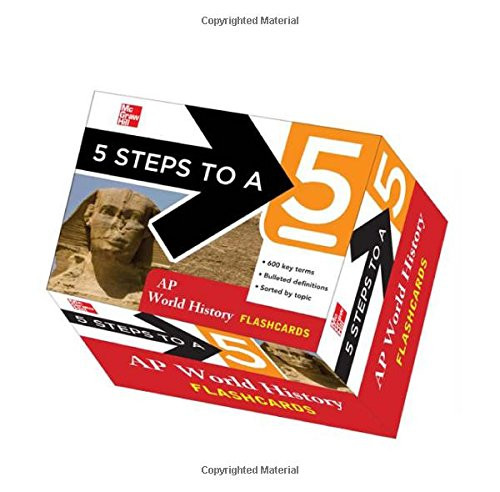 5 Steps to a 5 AP World History Flashcards (5 Steps to a 5 on the Advanced Placement Examinations Series)