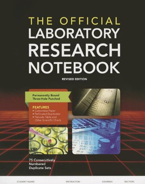 The Official Laboratory Research Notebook (75 duplicate sets)