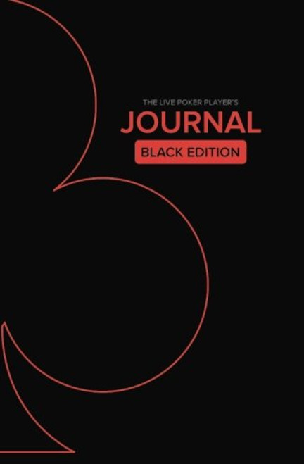 Live Poker Player's Journal: Black Edition