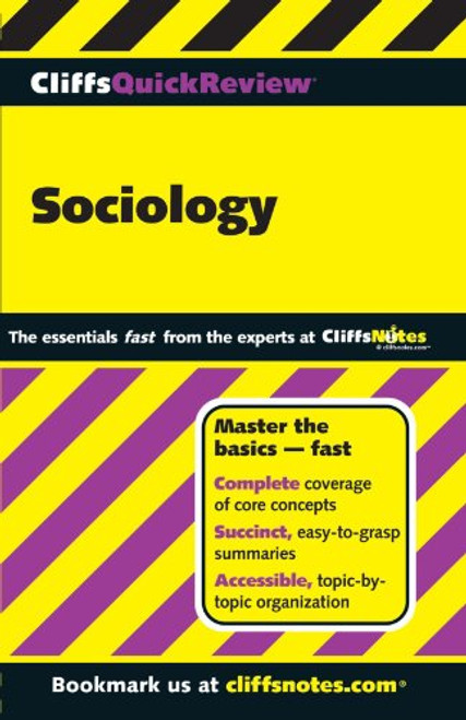 CliffsQuickReview Sociology (Cliffs Quick Review (Paperback))