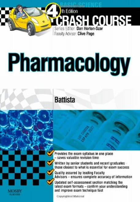 Crash Course: Pharmacology, 4e