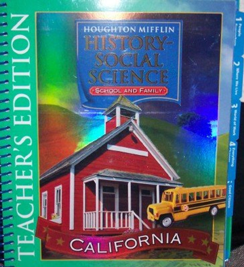 Houghton Mifflin Social Studies California: Teach Ed Level  1 2007