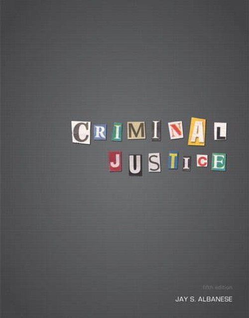 Criminal Justice (5th Edition)