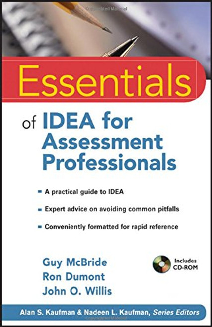 Essentials of IDEA for Assessment Professionals