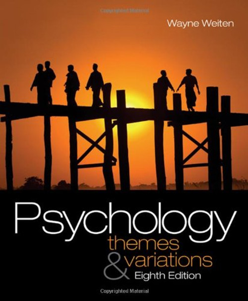 Psychology: Themes and Variations, 8th Edition