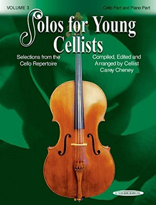Solos for Young Cellists Cello Part and Piano Acc. (Volume 3)