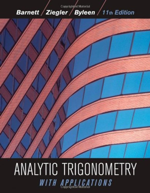 Analytic Trigonometry with Applications