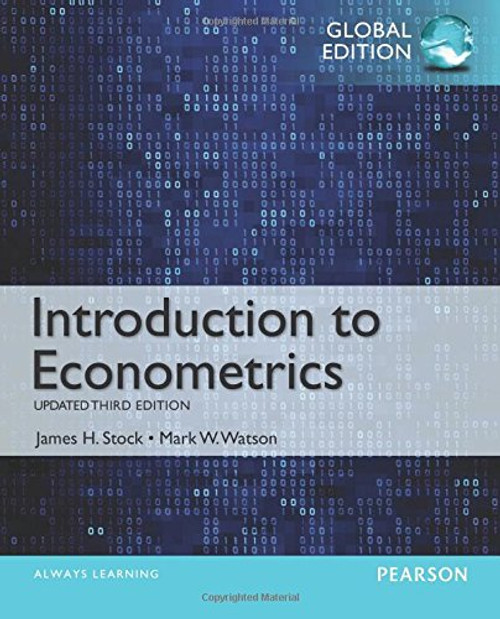 Introduction to Econometrics, Update, Global Edtion