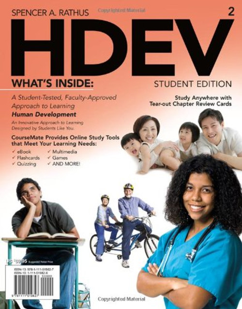 HDEV (with Human Development CourseMate with eBook Printed Access Card)