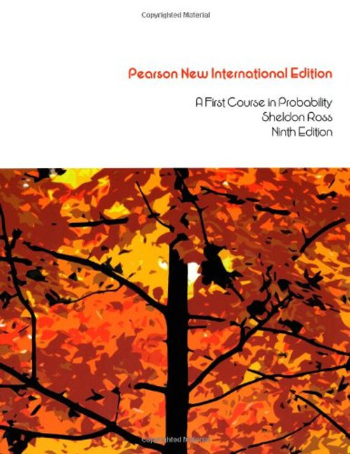 First Course in Probability Pearson New International Edition