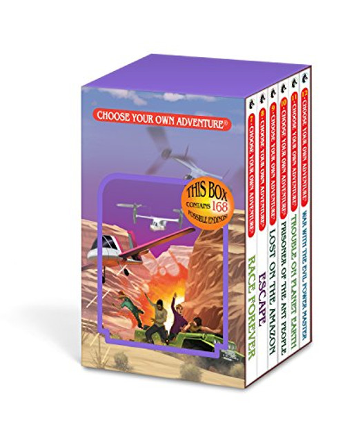 Race Forever/Escape/Lost on the Amazon/Prisoner of the Ant People/Trouble on Planet Earth/War with the Evil Power Master (Choose Your Own Adventure 7-12) (Box Set 2)