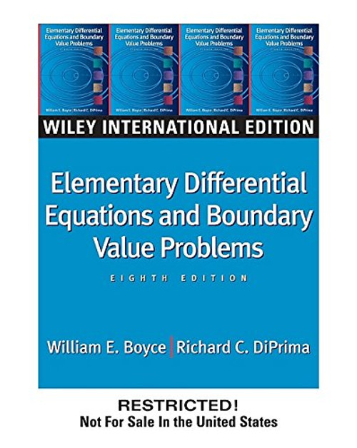 WIE Elementary Differential Equations and Boundary Value Problems