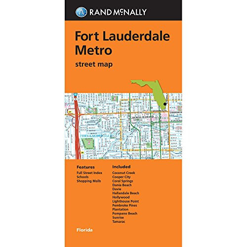 Rand McNally Folded Map: Fort Lauderdale Metro Street Map