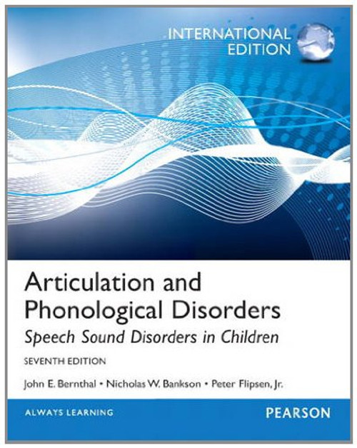Articulation and Phonological Disorders: Speech Sound Disorders in Children