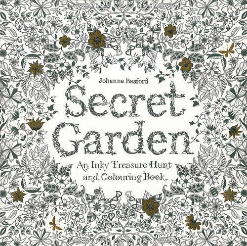 Secret Garden: An Inky Treasure Hunt and Coloring Book