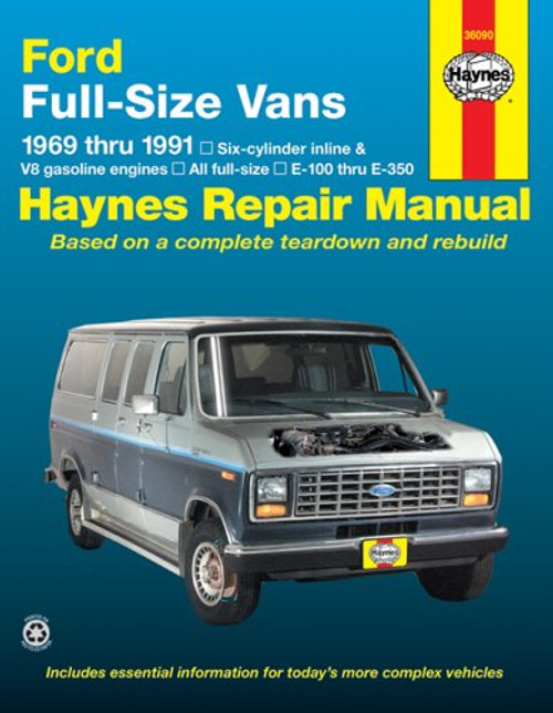 Ford Full-Size Vans, 1969-1991 (Haynes Repair Manual) (Haynes Repair Manuals)