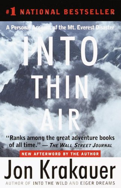Into Thin Air (Turtleback School & Library Binding Edition)