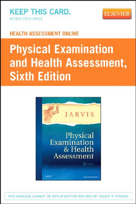 Health Assessment Online for Physical Examination and Health Assessment (Access Code), 6e