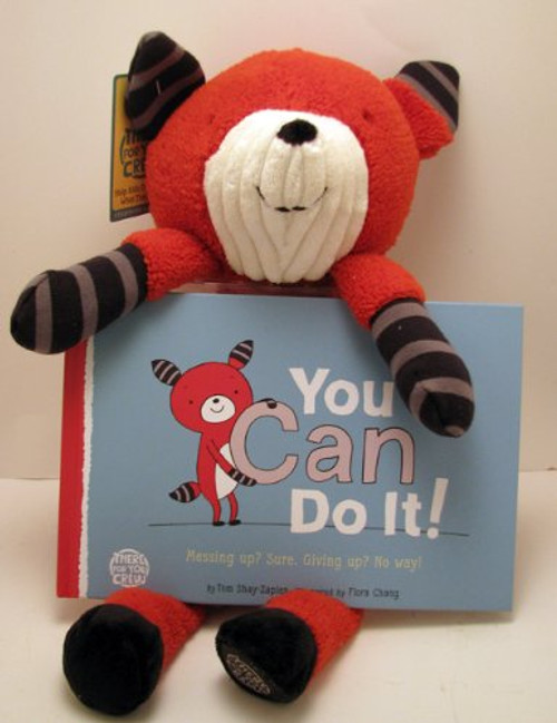 Hallmark KID3139 You Can Do It Plush Red Fox and Storybook