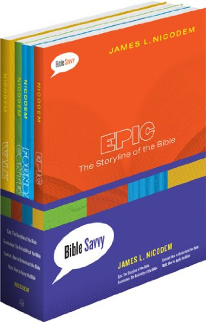 Bible Savvy Set of 4 books (Bible Savvy Series)