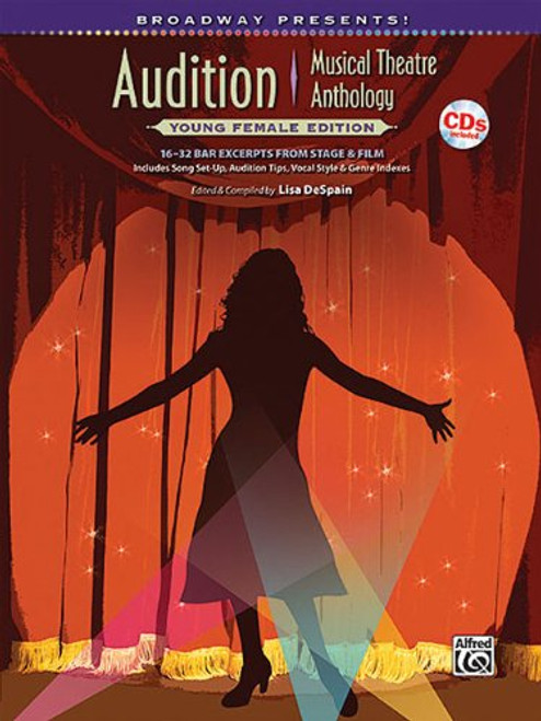 Broadway Presents Audition Musical Theatre Anthology: Young Female Edition Book/CD