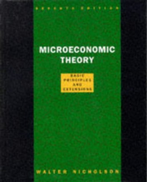 MICROECONOMIC THEORY,7E (The Dryden Press series in economics)