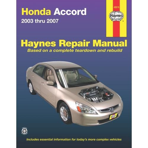 Honda Accord 2003-2007 (Haynes Repair Manual)
