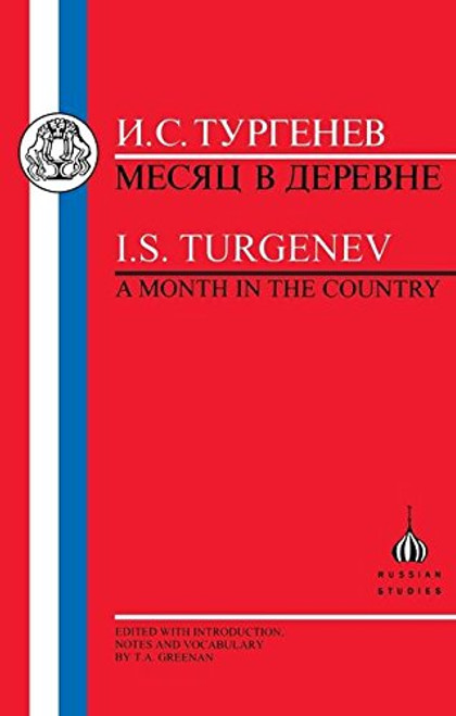 Turgenev: Month in the Country (Russian Texts)