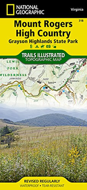 Mount Rogers High Country (National Geographic Trails Illustrated Map)