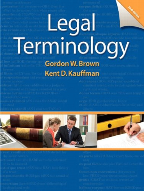 Legal Terminology (6th Edition)