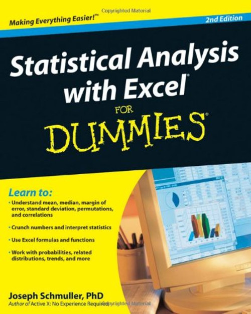 Statistical Analysis with Excel For Dummies