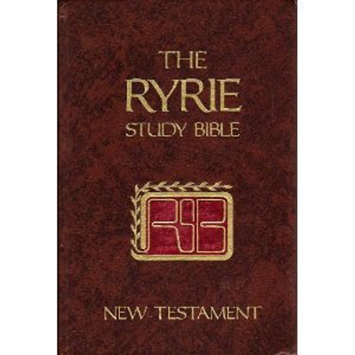 The Ryrie Study Bible, New Testament: New American Standard Version