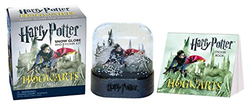 Harry Potter Hogwarts Castle Snow Globe and Sticker Kit (Miniature Editions)