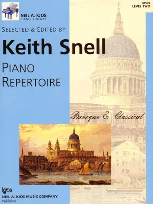 GP602 - Piano Repertoire: Baroque & Classical Level Two