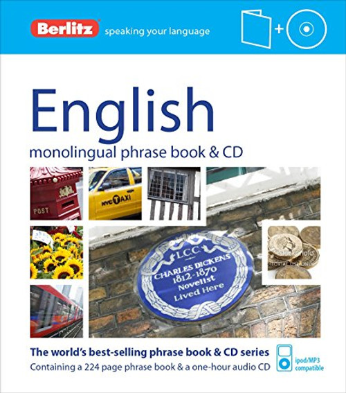 Berlitz English Phrase Book & CD