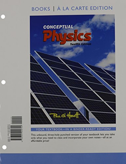 Conceptual Physics, Books a la Carte Edition & Modified Mastering Physics with Pearson eText -- ValuePack Access Card -- for Conceptual Physics Package