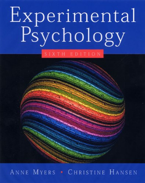 Experimental Psychology (Available Titles CengageNOW)