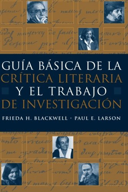 Guia bsica de la critica literaria y el trabajo de investigacion (World Languages)