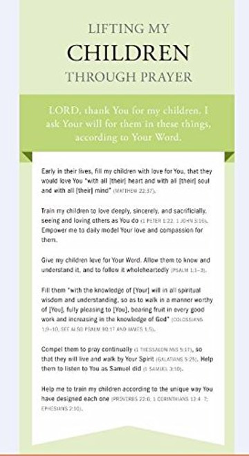 Lifting My Children Through Prayer Cards (NEW)