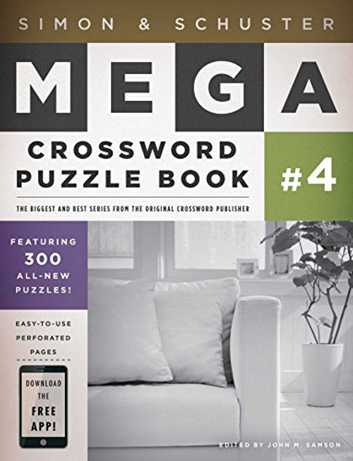 Simon & Schuster Mega Crossword Puzzle Book #4 (Simon & Schuster Mega Crossword Puzzle Books)