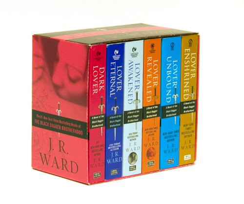 Black Dagger Brotherhood, boxed set: Dark Lover, Lover Eternal, Lover Awakened, Lover Unbound, Lover Revealed, Lover Enshrined