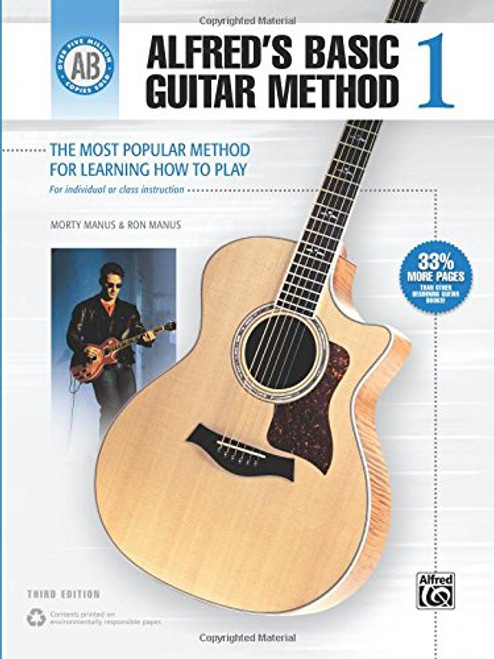 Alfred's Basic Guitar Method, Bk 1: The Most Popular Method for Learning How to Play (Alfred's Basic Guitar Library)