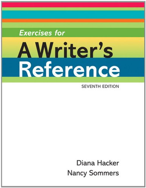 Exercises for A Writer's Reference Large Format