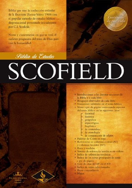 RVR 1960 Biblia de Estudio Scofield, chocolate imitacin piel (Spanish Edition)