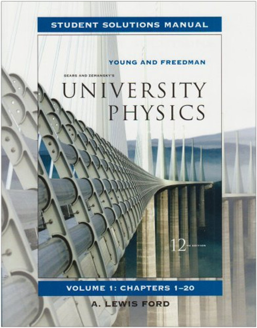 University Physics, Volume 1 Student Solutions Manual
