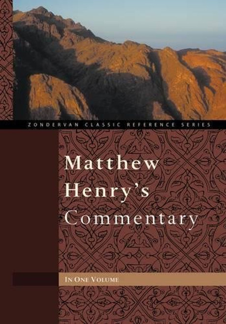 Matthew Henry's Commentary One Volume