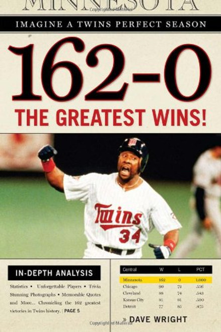 162-0: Imagine a Twins Perfect Season: The Greatest Wins!