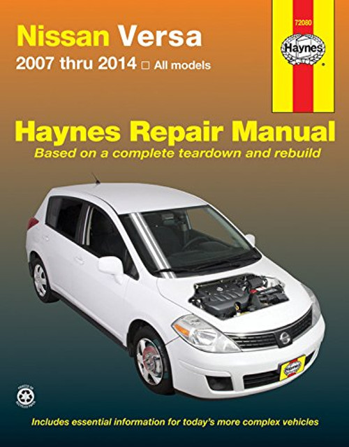 Nissan Versa 2007 thru 2014 All models (Haynes Repair Manual)
