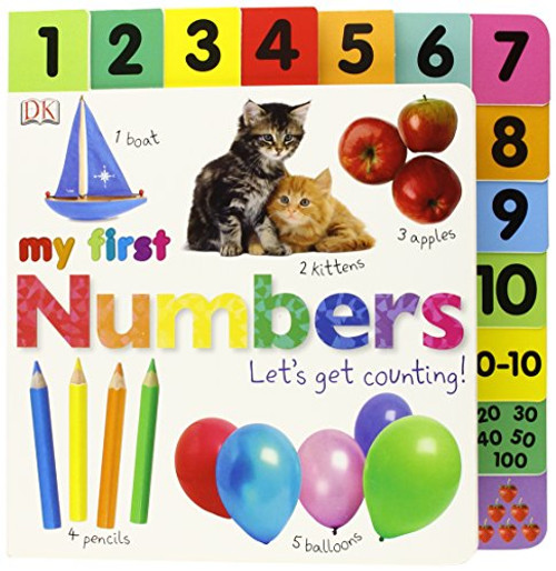 Tabbed Board Books: My First Numbers: Let's Get Counting! (Tab Board Books)